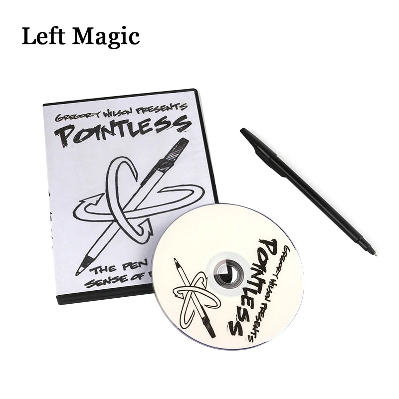 Pointless( DVD + Gimmick )By Gregory Wilson Magic Tricks Close-Up Stage Street Pen Magic Comedy Illusions Mentalism Accessories