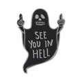 Trick-or-Treat Halloween Enamel Pin