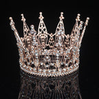 Bridal Rhinestone Tiara Crown for Weddings, Prom & Pageants
