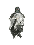 Hanging Screaming Skull Halloween Prop by Masquerade