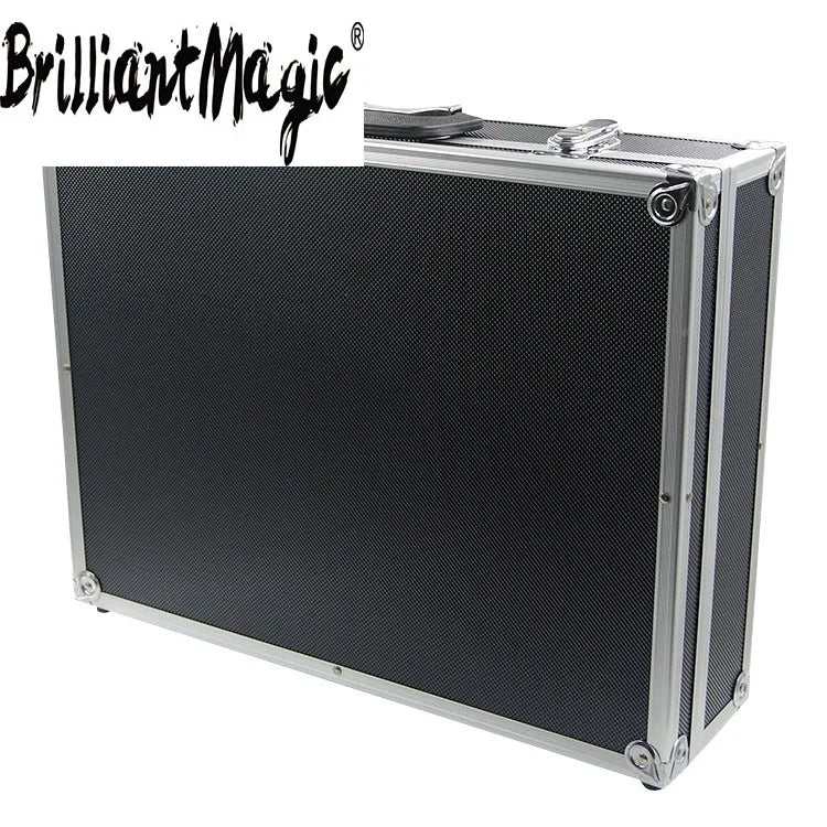 Classic Carrying Case & Fold-up Table Base Folding Magic Trick Case Magician Table Stage Magic Show Accessories - Medium Size