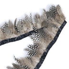 Natural Pearl Feather Fringe Trim 5-8cm