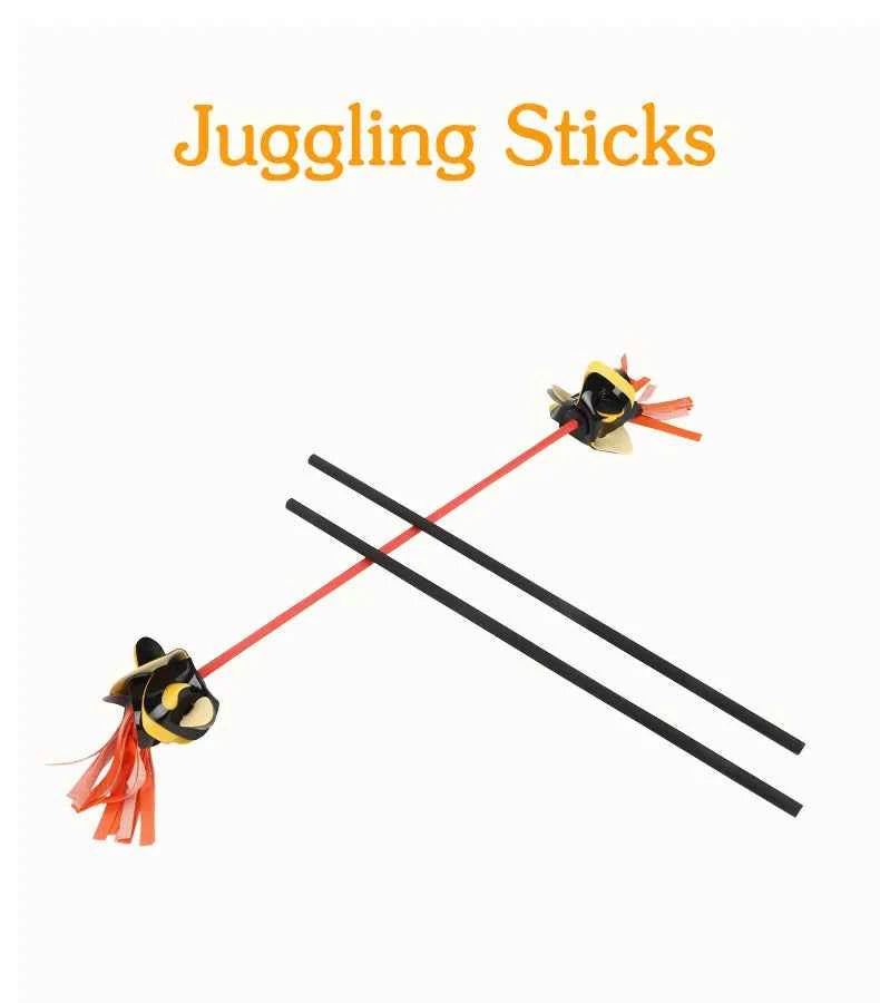 Juggling Flower Stick,Juggling Sticks-Flower Sticks-Devil Sticks outdoor games outdoor kids,outdoor toys for children - Big Tim's Magic Emporium