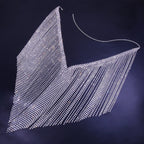 Dazzling Crystal Tassels Waist & Bikini Bra Body Chain Jewelry