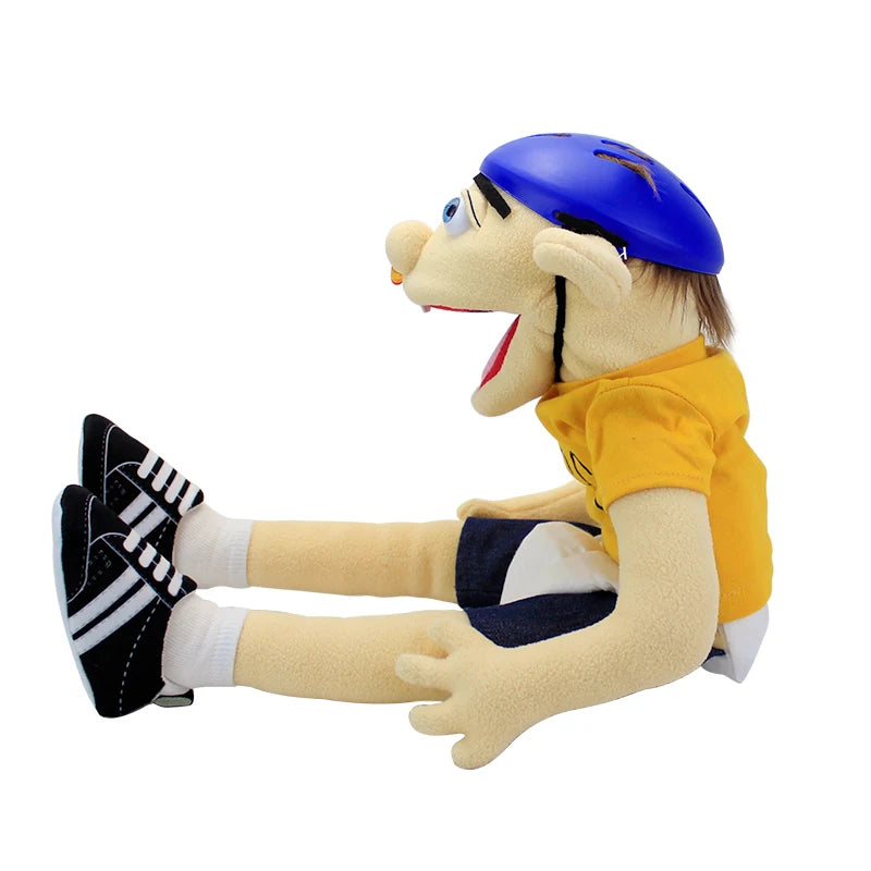 2023 Funny Human Soft Stuffed Plush Toy Educational Plush Toys Hand Puppet Jeffy Puppet