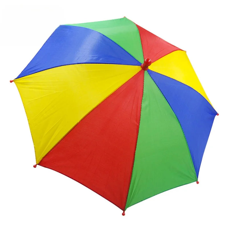 MCMagic Empty Hands Appearing Umbrella Trick (40cm Length) Magic Device Silk to Parasol Magician Accessory Stage Magic Show