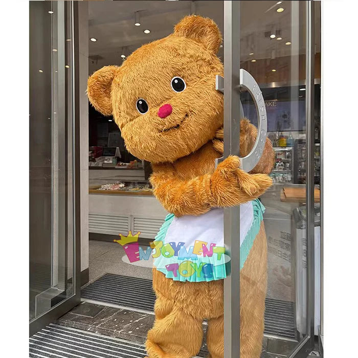 Enjoyment CE Customized Butter Bear Cosplay Bear Costume Teddy Suits Plush Teddy Bear Mascot Costume for Party