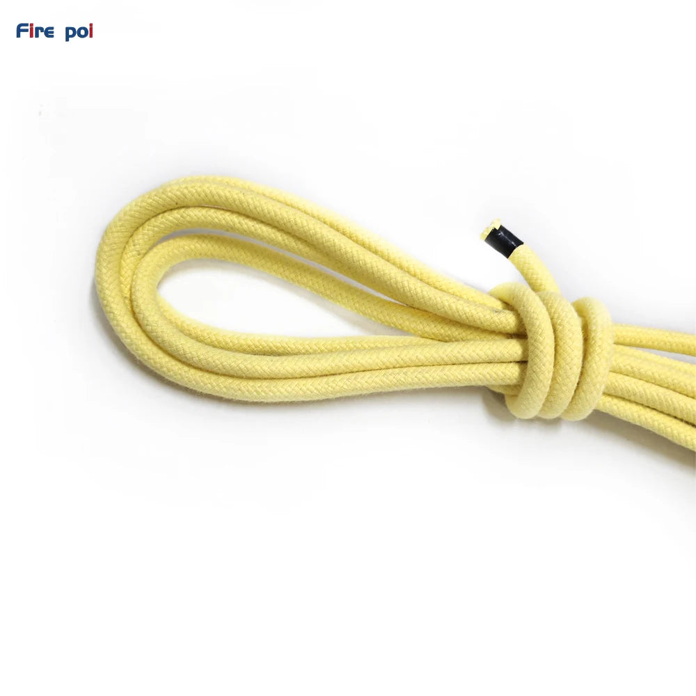 Fire Juggling Prop Material Fire Show Performer Props Maker Fire Dance Equipment 3/8'' Aramid Rope 10mm Pure Kevlar Rope