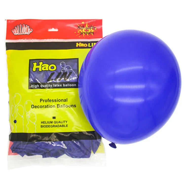 12 Inch Latex Balloons for Various Occasions-for Birthdays Graduations Baby Showers Christmas Holidays Mother's Day Halloween