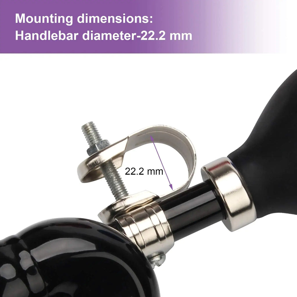 SeeMore Fit for 22.2mm Handlebar Metal Squeeze Clown Bugle Bike Bugle Horn Bicycle Bell