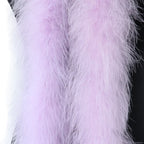 Fluffy Marabou Turkey Feather Boa (2 Meters)