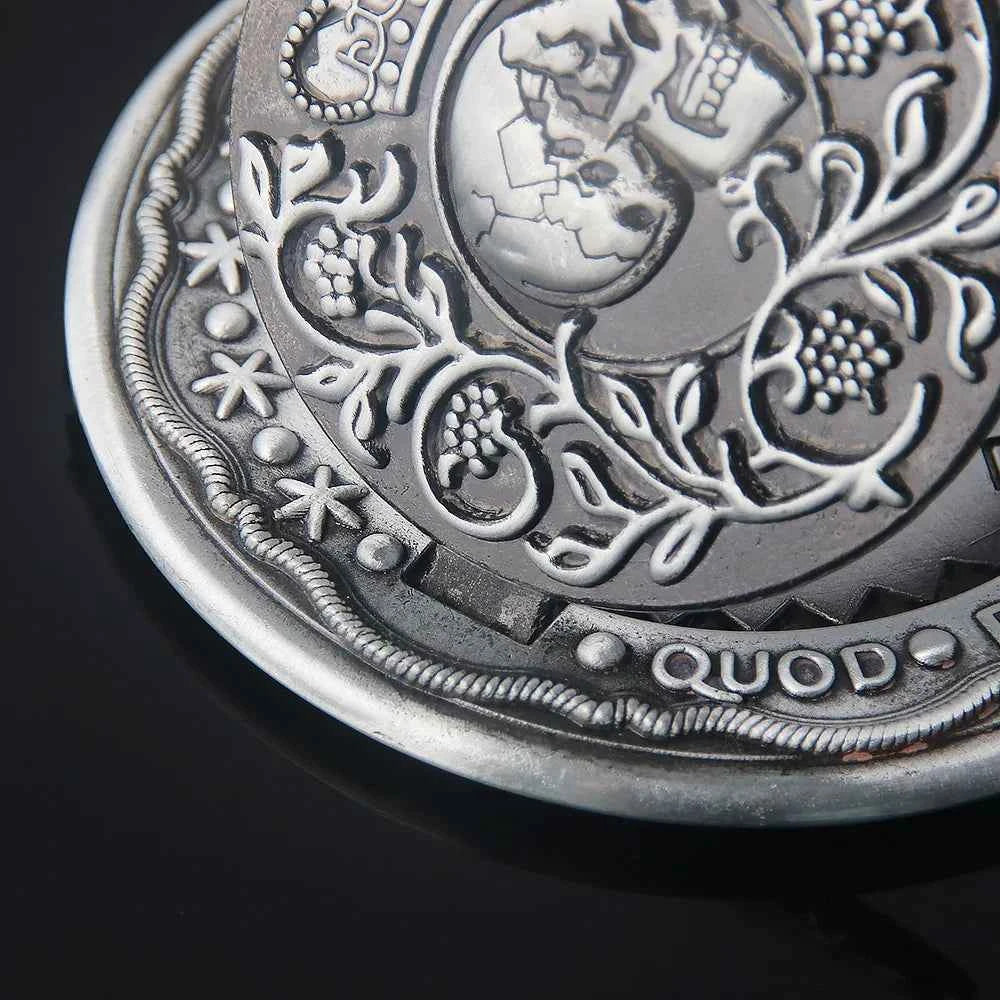 Movie John Wick Can Open Coin Big Size Badge Sofia Blood Oath Marker Keanu Reeves Continental Hotel Adjudicator Cosplay Jewelry