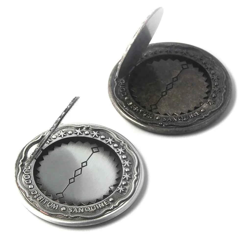 Movie John Wick Can Open Coin Big Size Badge Sofia Blood Oath Marker Keanu Reeves Continental Hotel Adjudicator Cosplay Jewelry