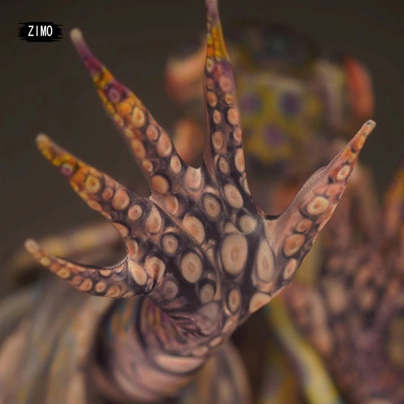 Halloween Cosplay party Show Thriller Alien Octopus Animal print Jumpsuit women man GOGO bar nightclub Stage Performance Costume