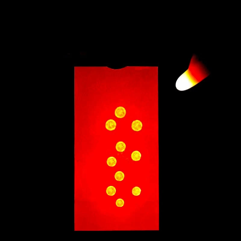 Bag O Lites Finger Lights Flash Rose Stage Magic Tricks Toys for Professional Magicians Trucos De Magia Magie