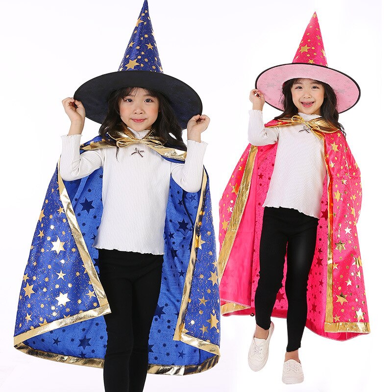Kids' Magician Costume and Hat Options