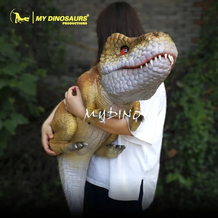 My Dino Custom Original Ventriloquist Dinosaur T-rex Hand Puppet