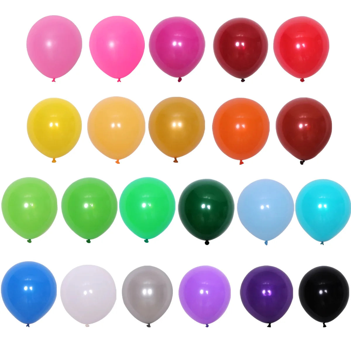 12 Inch 2.8g Classic Matt Style Thick Latex Balloons Globos Wedding Birthday Party Decoration Matte Latex Balloons