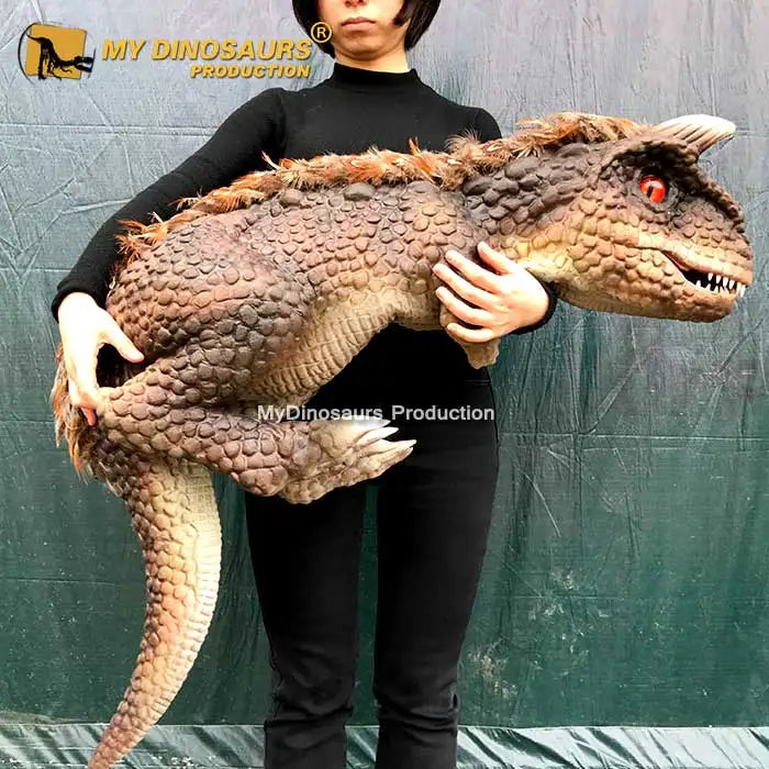 MY Dino S044 Animatronic Dragon Puppet Dinosaur Puppet Baby Carnotaurus