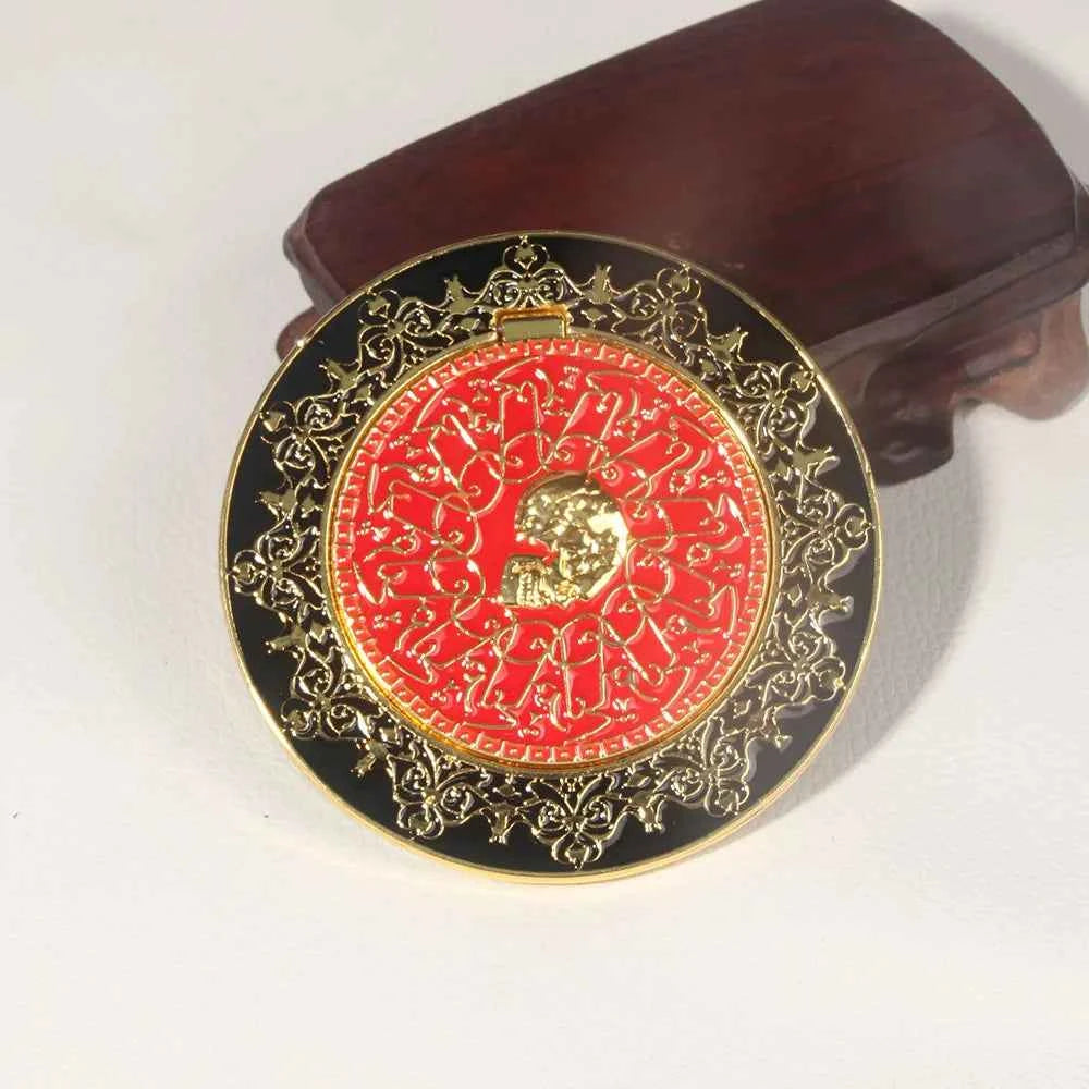 Movie John Wick Can Open Coin Big Size Badge Sofia Blood Oath Marker Keanu Reeves Continental Hotel Adjudicator Cosplay Jewelry