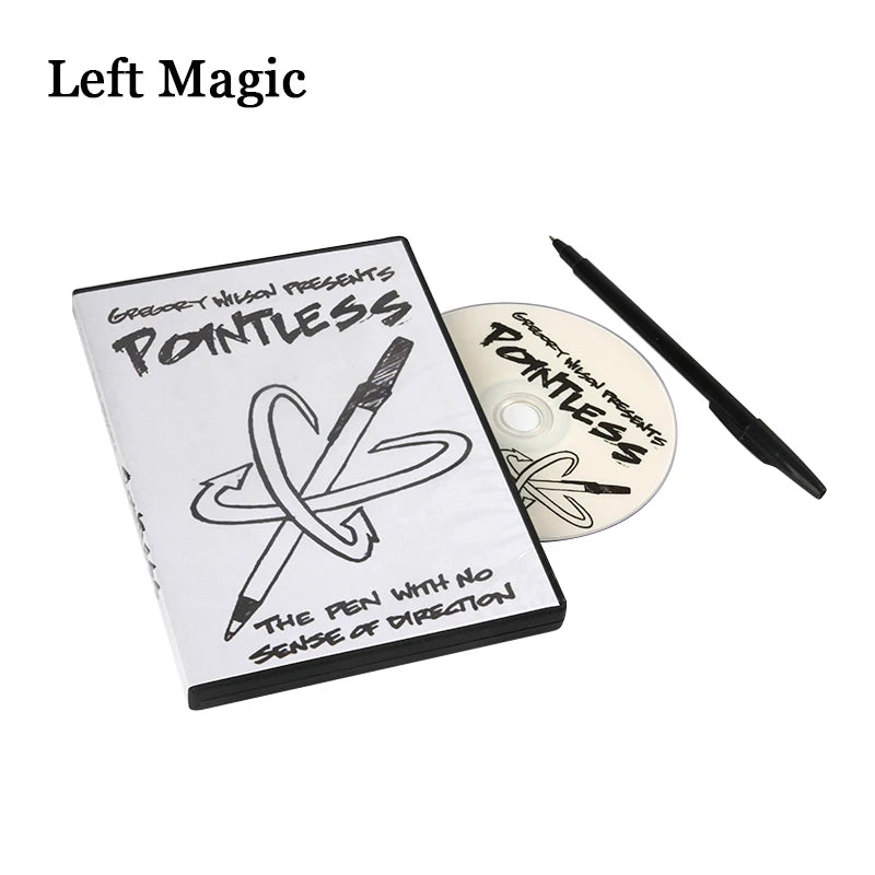 Pointless( DVD + Gimmick )By Gregory Wilson Magic Tricks Close-Up Stage Street Pen Magic Comedy Illusions Mentalism Accessories