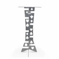Aluminum Alloy Folding Magic Table Black Magic Trick Props Halloween Day Magician Teaching Material Stage Magic