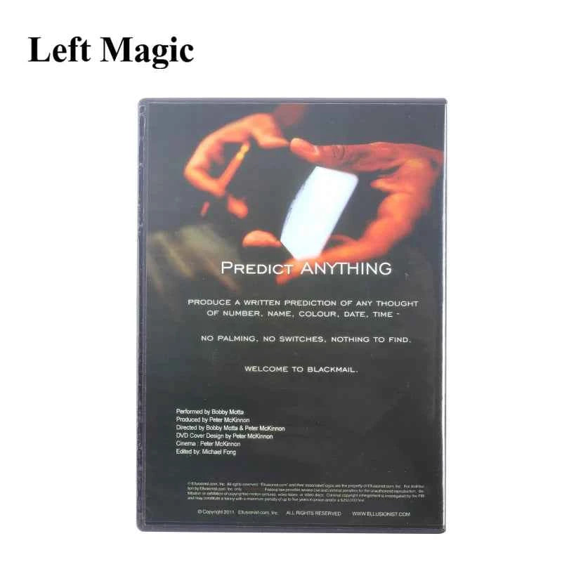 Blackmail (All And Gimmick) By Bobby Motta And Peter McKinnon - Hot Sale Close Up Stage Street Mentalism Magic