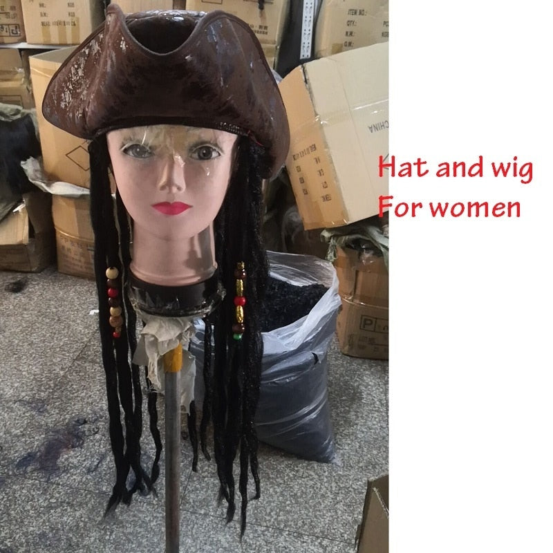 Captain Jack Sparrow Costume and Accessory Options