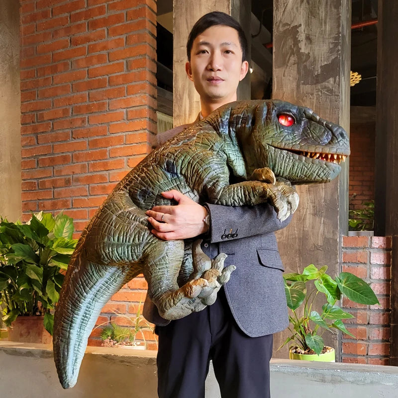 Cute Hand Control  Animatronic Dinosaur Puppet Toy for Adults for Sale