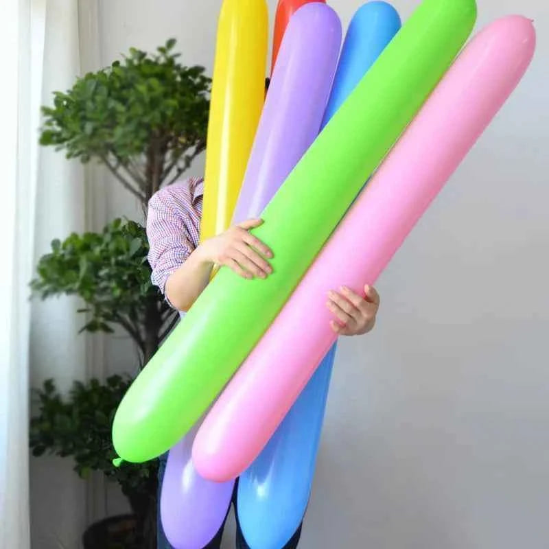 660 Long Magic Balloons 10pcs Tying Twisting Balloon Creative Variety Modeling Big Magic Balloon Wedding Birthday Decoration