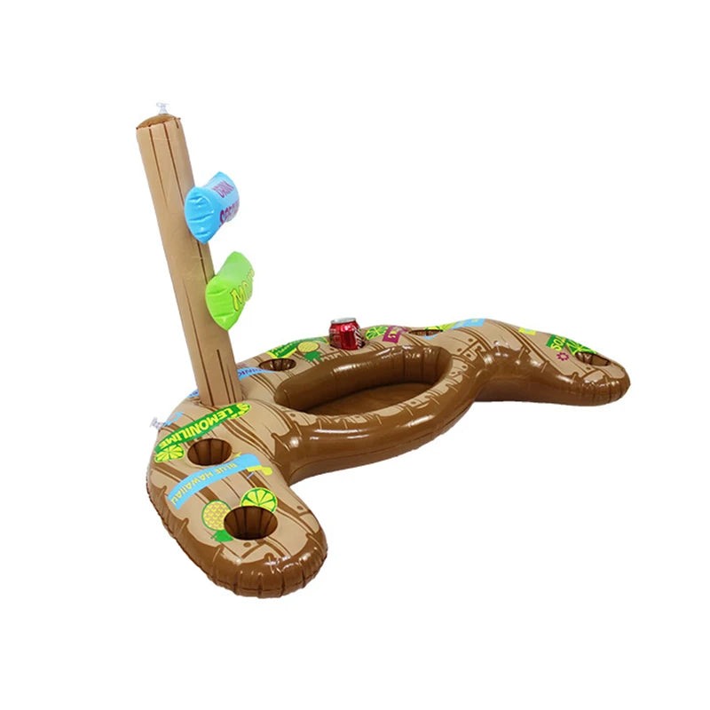 Party Inflatable Salad Bar Buffet Pool Inflatable Ice Bucket Outdoor Swimming Pool Drink Float Holder Food Supplies Toy Stand