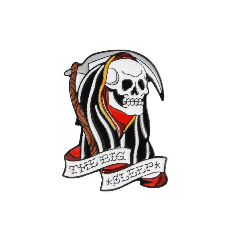 Trick-or-Treat Halloween Enamel Pin