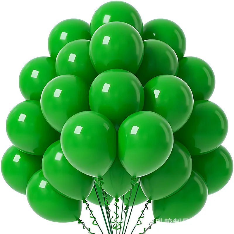 20pcs Pearl Latex Balloon Blue Helium Ball for Wedding Adult Birthday Party Baby Shower Graduation Chinese New Year Decoration