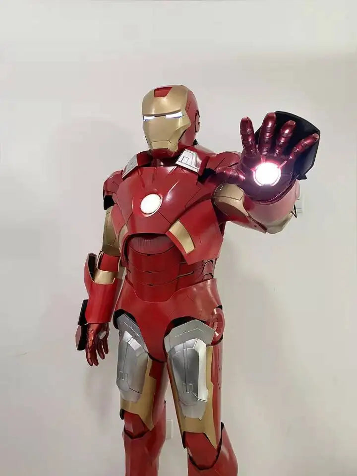 Factory Direct Sales Realistic LED Costume Adult Cosplay Costume LED Robot Costume