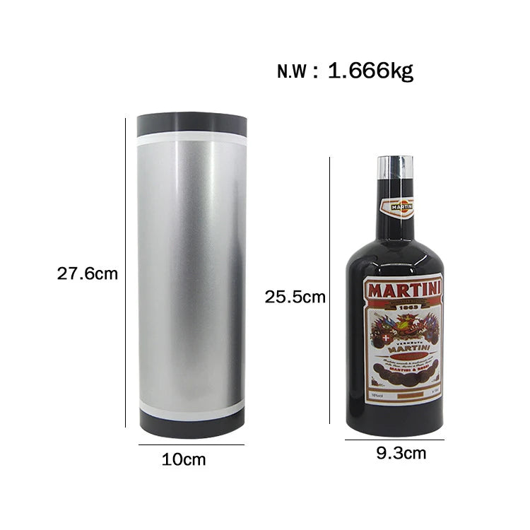 Professional Metal Large Tube-Style Bottle Stage Magic Show Props Kit Box BrilliantMagic BMJ132 Includes Instructions