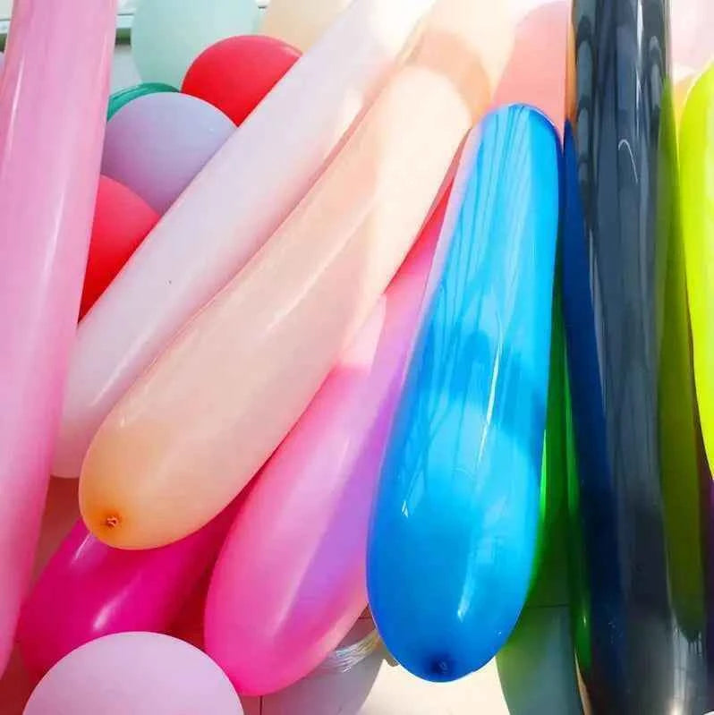 660 Long Magic Balloons 10pcs Tying Twisting Balloon Creative Variety Modeling Big Magic Balloon Wedding Birthday Decoration
