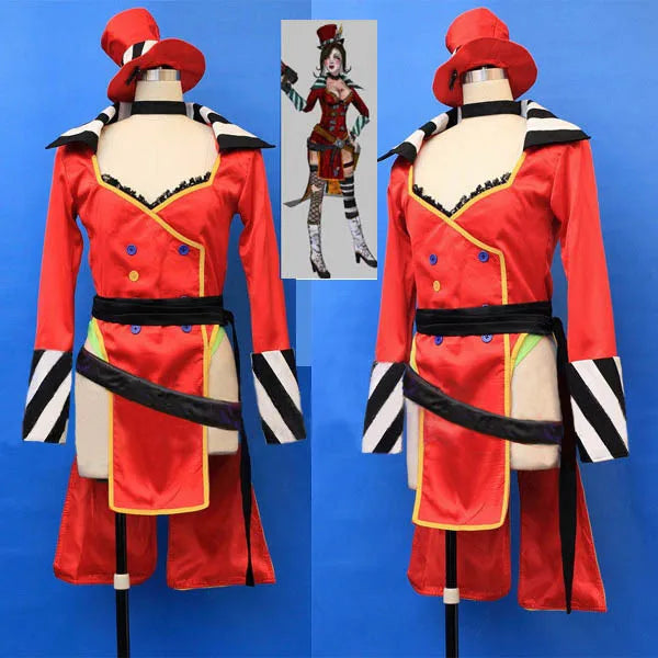 Mad Moxxi Costume Red Full Sets Uniform Cosplay Suit Halloween Carnival Party Outfit Costume For Women - Big Tim's Magic Emporium