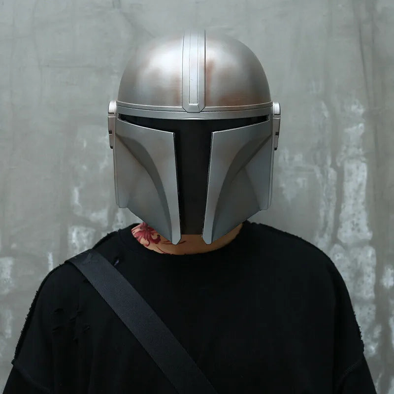 Movie Boba Fett Cosplay Mask Helmets PVC Masks Props Halloween Mask for Face with Eye Shield Anime Robot Full Masks Boba Fett - Big Tim's Magic Emporium