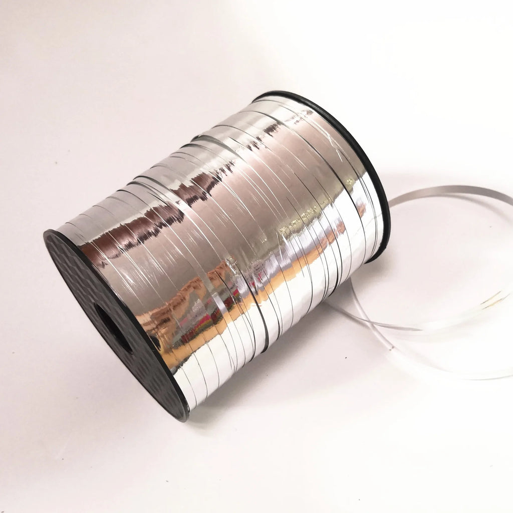500 Yards Shiny Metallic Gold Crimped Curling Ribbon Balloon String Roll for Gift Wrapping Party Promotional Party Supplies