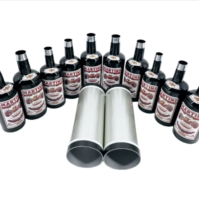Ten-Piece Metal Magic Stage Illusions Gimmick Props Multiplying Moving Increasing Bottles Tricks for Magicians Close-Up Magic