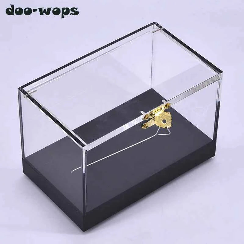 Pro Switch Box Magic Tricks Magician Close Up Illusions Gimmick Prop Appearing Transforming Objects Transparent Magia Box