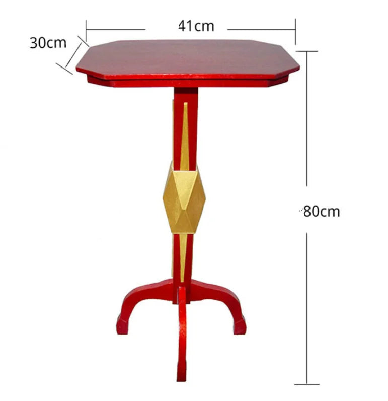 New Mult-Function Square Floating Table + Candlestick Flower Pot Magic Tricks Magician Stage Illusions Gimmick Levitation Magia