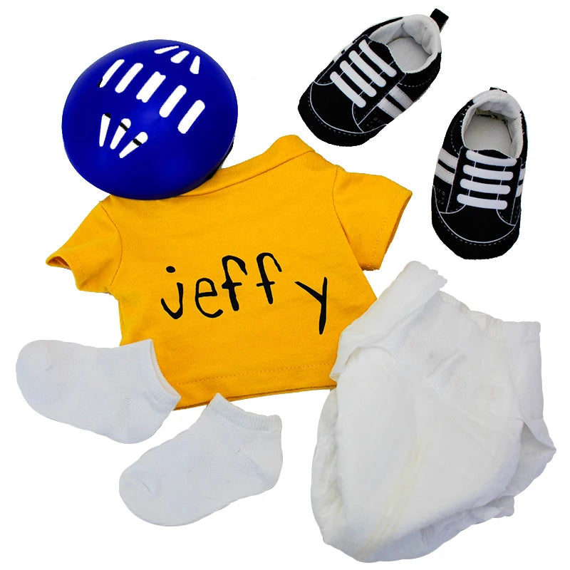 2023 Funny Human Soft Stuffed Plush Toy Educational Plush Toys Hand Puppet Jeffy Puppet