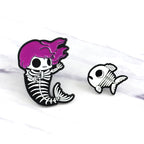 Trick-or-Treat Halloween Enamel Pin