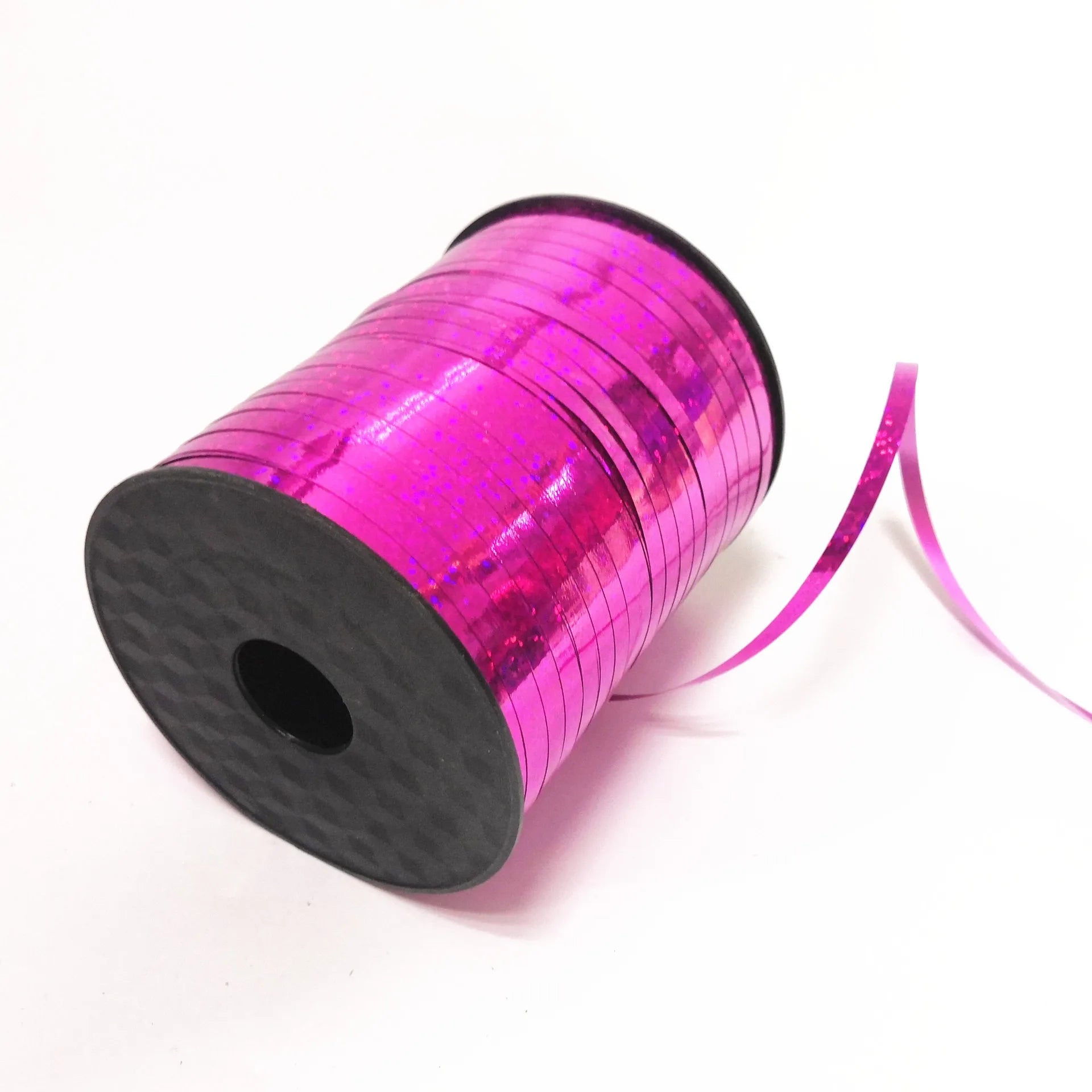 500 Yards Shiny Metallic Gold Crimped Curling Ribbon Balloon String Roll for Gift Wrapping Party Promotional Party Supplies