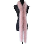 Fluffy Marabou Turkey Feather Boa (2 Meters)