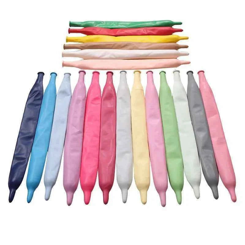 660 Long Magic Balloons 10pcs Tying Twisting Balloon Creative Variety Modeling Big Magic Balloon Wedding Birthday Decoration