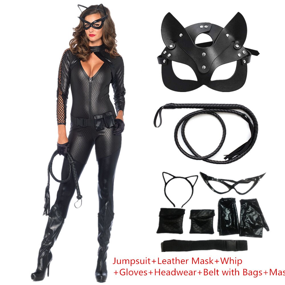 Women's Cat Costume Bodysuit