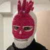 2026 Handmade Knitted Unisex Balaclava Hat Adult Skull Funny Balaclava Hat Design 48-50cm Fabric Balaclava Hat - Big Tim's Magic Emporium