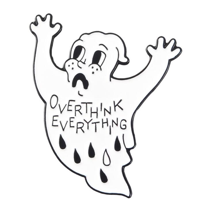 Trick-or-Treat Halloween Enamel Pin